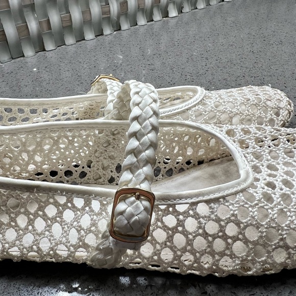 Zara openworks ballet flats size 4 - Picture 5 of 7